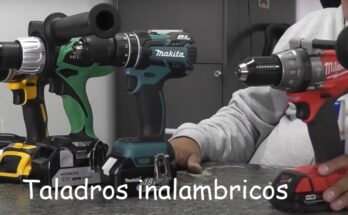 Comparación de diferentes Taladros inalámbricos