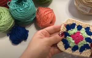 Tejer cuadro para blusa a crochet