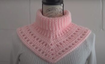 Cómo tejer cuello fácil a crochet