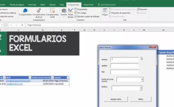 Cómo diseñar un Formulario con Excel